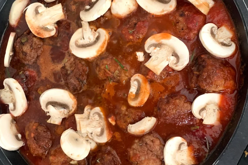 Albóndigas de pollo y calabacín