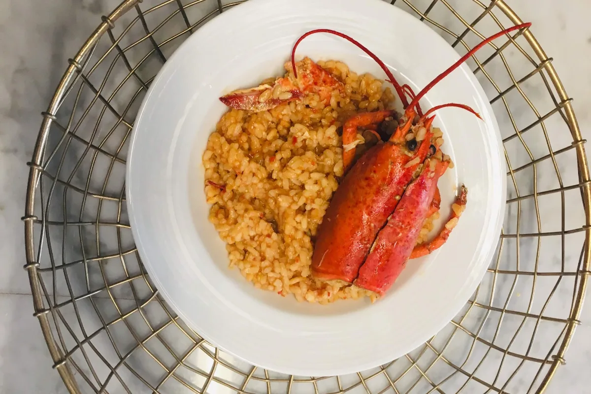 Arroz meloso de bogavante
