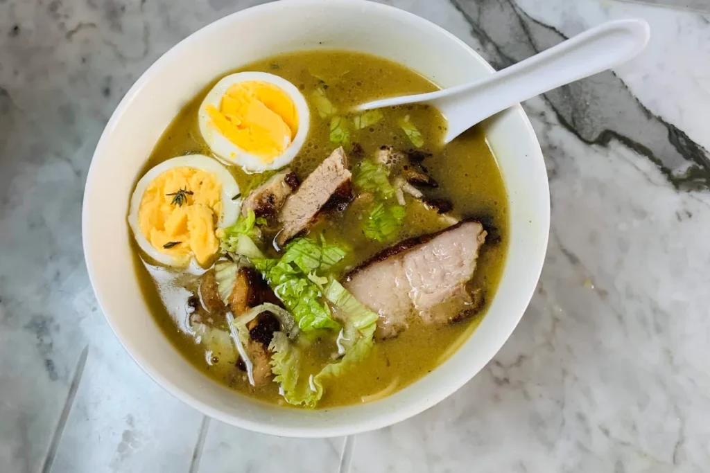 Ramen con panceta de cerdo